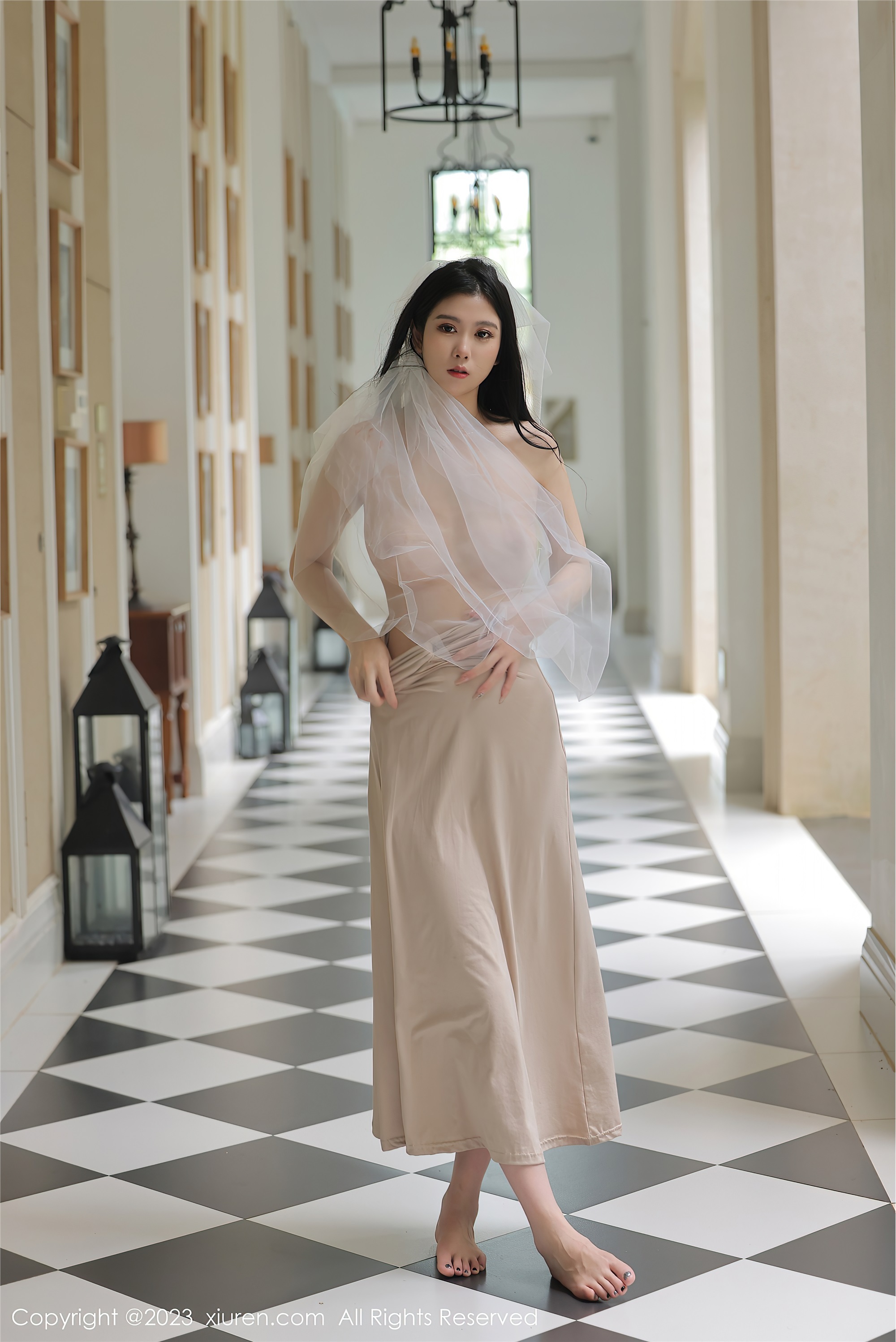 XiuRen秀人网  2023.04.03 NO.6513 李雅柔182CM 万宁旅拍